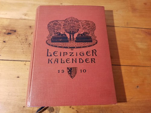Leipziger kalender 1910 - leipziger,