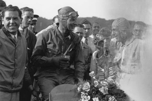 Britischer rennfahrer dick - britischer,