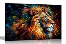 Majestätischer Löwenblick