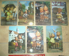 7 Stück Bilder Brettchen M.J. HUMMEL Ricolor Pictura Wandbild Goebel Figur Küche