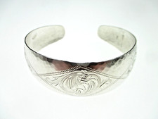 Designer Armreif 835er Silber