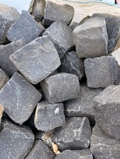 Basalt Pflastersteine ca. 8/11