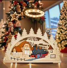 Schwibbogen 3D Bahnhof