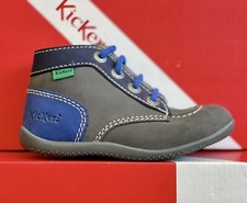 Kickers- Bonbon Blue and Grey