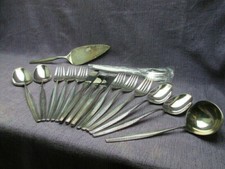 unbentzt WMF Hannover 90Silber Besteck Konvolut 10teil Messer+Löffel+Gabel+Heber