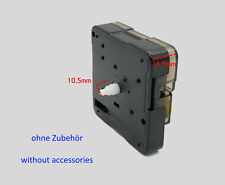 Quarzuhrwerk lautlos Welle nach Wahl f. DIY, Wanduhr ohne ticken leise lang New