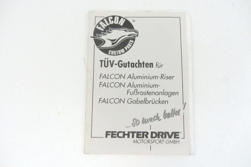Tüv gutachten für - gutachten, falcon