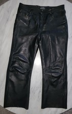 Lederhose Schwarz D40