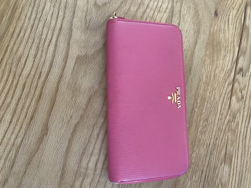 Prada geldbörse koralle pink - prada,