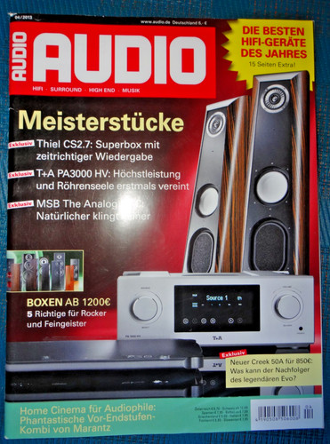 Audio thiel cs2 - 4/13,,