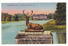 AK Château de Rambouillet, Park und Schloss, Frankreich, aus 1940, beschrieben