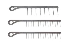 WurstKamm Wurstwender Edelstahl Grillzange Wursthalter Grillkamm Grillguthalter