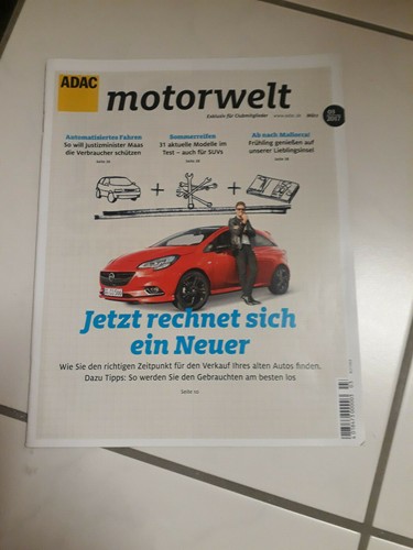 Adac motorwelt heft 2017 - adac,