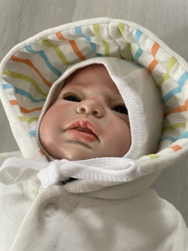 Reborn puppe mit viel zubehör - reborn,