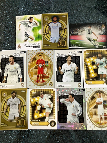 Topps real madrid cards - topps, 25+