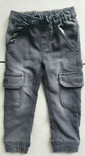 Tolle graue Joggerjeans Gr. 98 Pocopiano 