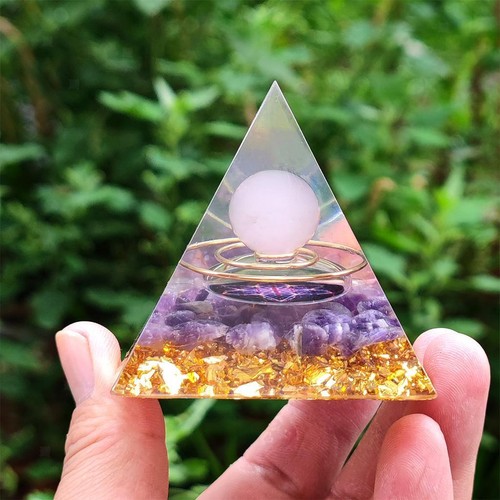 1pc kristall orgon pyramide - 1pc,
