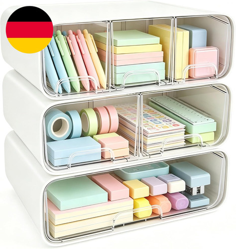 3er set stapelbare - set,