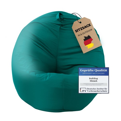 Sitzsack 2in1 petrol 130cm - sitzsack,