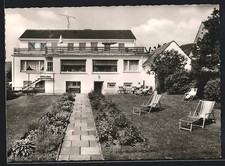 Bad Driburg, Hotel Haus Berka, Bernhardstraße 5, Ansichtskarte 1969 