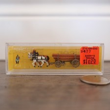 Preiser H0 9477 Pferdegespann
