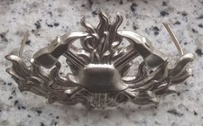 Feuerwehr Emblem Wappen Schirmmütze Hammer Axt Uniform