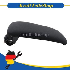 Für Audi A3 8PA 8P1 03+ Deckel Mittelkonsole Abdeckung Schwarz Stoff Armlehne