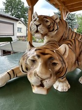 Antike Keramik Figur Tiger Art