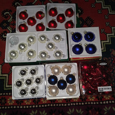 Weihnachten: Christbaumkugeln