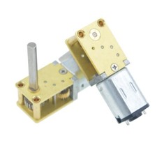 Mini 1218-N20 DC 3V 6V 12V Low Speed Worm Gear Motor Full Metal Gearbox Robot