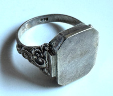 Art Deco Siegel-Ring - ohne