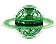 Playtive Fliegender Ball Spiel Fly-Ball Ballspiel LED-Beleuchtung grün *B-Ware