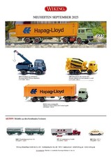 Wiking - Neuheitenblatt - September 2025