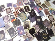 Briefmarken Sticker Planeten