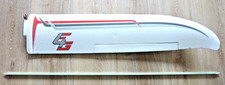 EasyGlider 4, rechte Tragfläche, Querruder-Servo, Verkabelung, Carbon-Stab