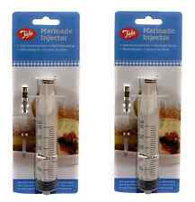 2x Tala Marinade Injektor Spritze Cupcake Marmelade Pudding Donut Füller Injektor