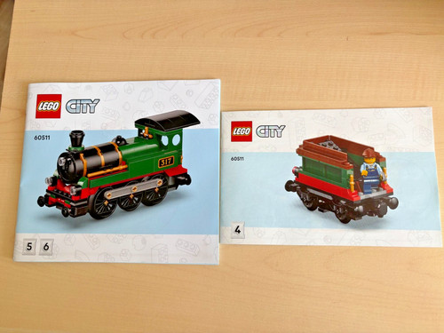 Lego city dampflok mit tender - lego,
