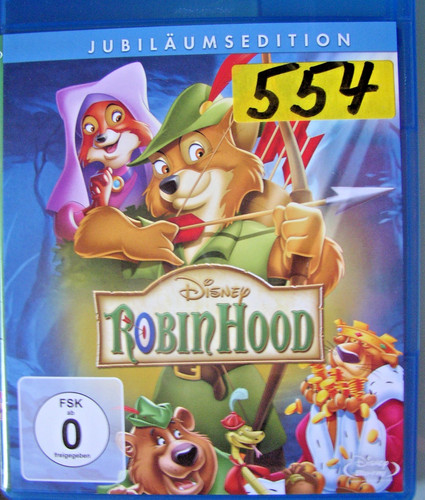 Disney robin hood blu - blu, film