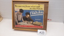 VEB RFT ELEKTRO BAUKASTEN ELEKTRIKUS ELEKTRONIK SPIELZEUG RAR OSTALGIE GDR