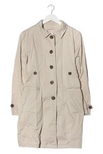 STEFANEL Übergangsmantel Damen Mantel Gr. DE 40 hellbeige Casual-Look