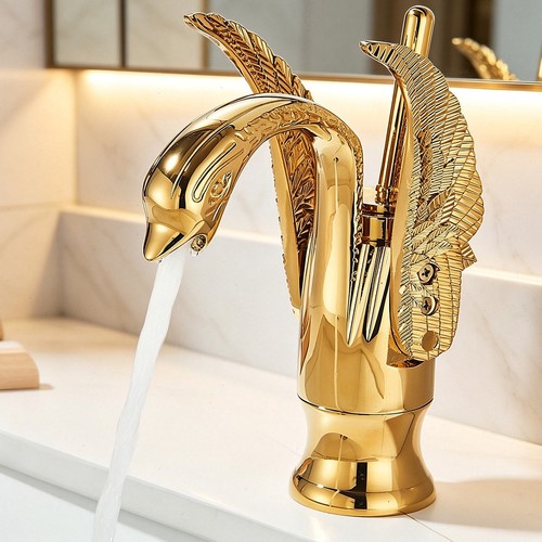 Gold waschtischarmatur - gold,