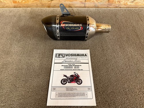 Yoshimura alpha carbon exhaust - yoshimura,