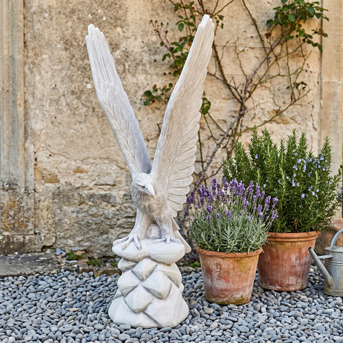 Steinfigur adler 175 - 🔶steinfigur,