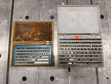 Posten 2x Endmaßsätze