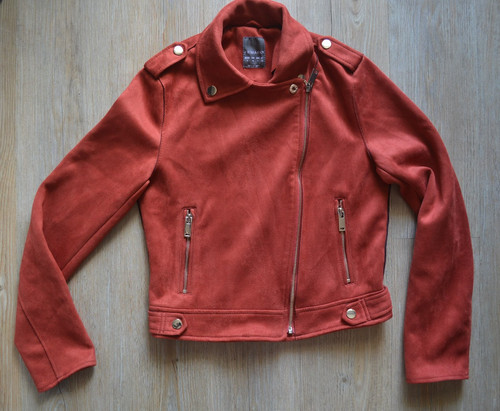 Jacke biker wildlederoptik - biker,,