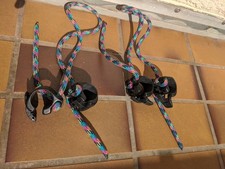 F2 Windsurfing Trapezleine verstellbar, feste Befestigung am Gabelbaum