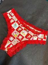 Hello Kitty Slip - ABDL - Baby Adult Höschen - Rosa mit Spitze