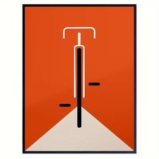 Leinwanddruck Fahrrad