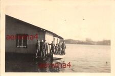 deutsche Soldaten Kahn in Swinemünde Pommern 1944/1945