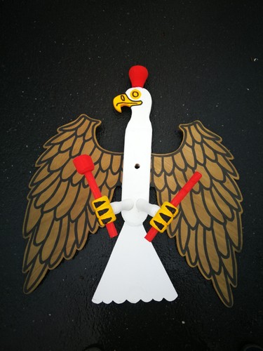 Schützenvogel aus pappelholz - schützenvogel,